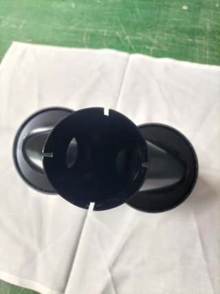Cola de escape doble carbono REMUS