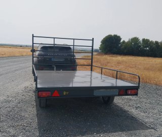 Plataforma 300x200 Doble Eje con Freno