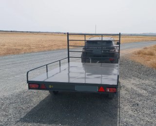 Plataforma 300x200 Doble Eje con Freno