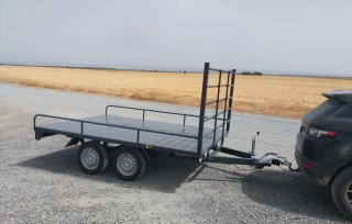 Plataforma 300x200 Doble Eje con Freno