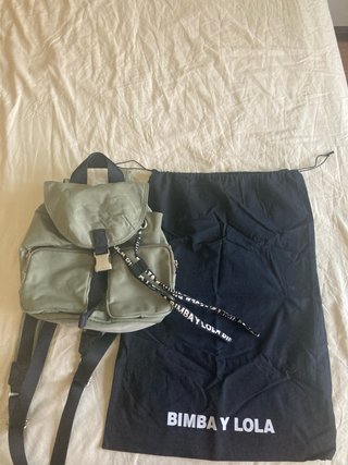 Mochila Bimba y Lola verde militar