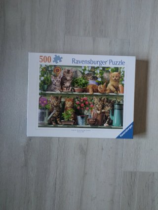 Puzzle Ravensburger 500 piezas Gatitos