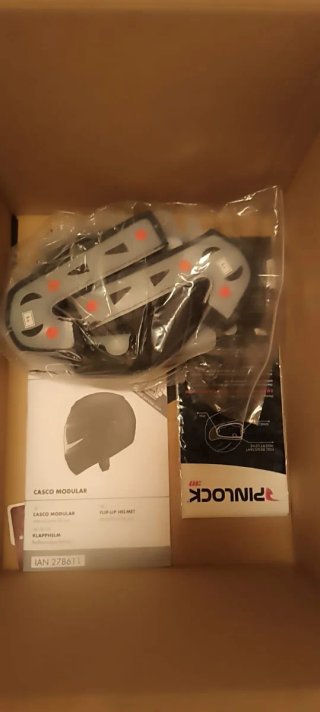 Casco de moto negro mate DS-MULTIX400