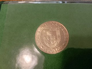 Moneda Conmemorativa FAO Portugal 250 Escudos 1984