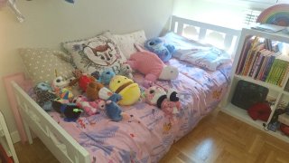 Cama infantil KRITTER IKEA con colchón