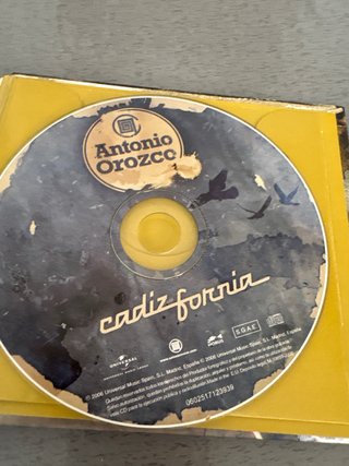 Antonio Orozco - Cadizfornia CD