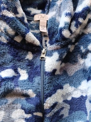 Pijama Buzo Camuflaje Azul