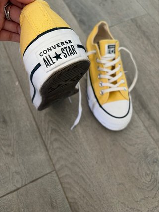 Converse All Star Amarillas Talla X