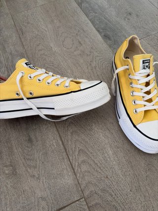 Converse All Star Amarillas Talla X