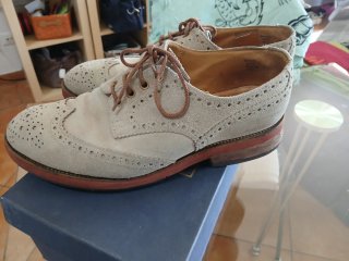 Tricker's Bourton Scarpa Beige Taglia 43