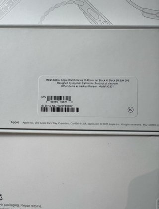 Apple Watch Series 11 Negro Precintado