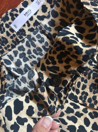 Pantalón Palazzo MANGO Animal Print - NUEVO