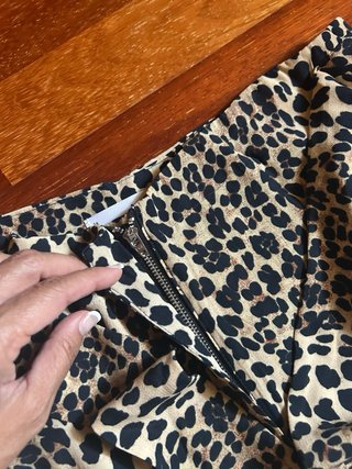 Pantalón Palazzo MANGO Animal Print - NUEVO