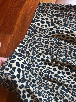 Pantalón Palazzo MANGO Animal Print - NUEVO