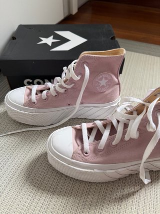 Converse Rosas Plataforma