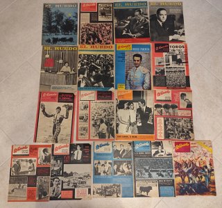 Lote 17 revistas El Ruedo 1967