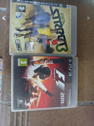 FIFA Street 3 y F1 2011 PS3