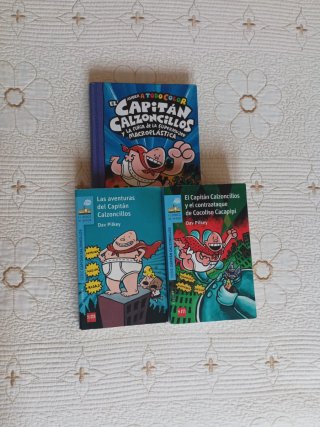 Libro Capitán Calzoncillos