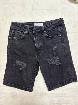 2 Pantalones Cortos Vaqueros Bershka