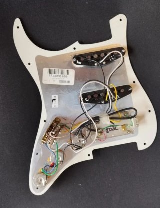 Partcaster Stratocaster Fender hardtail HSS