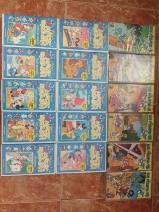 Lote Cintas VHS Disney's Magic English