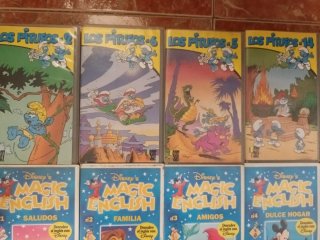 Lote Cintas VHS Disney's Magic English