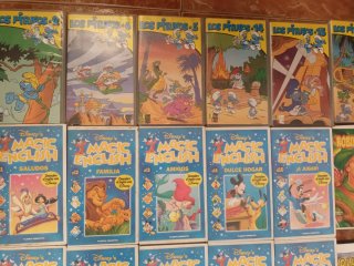 Lote Cintas VHS Disney's Magic English