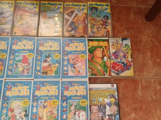 Lote Cintas VHS Disney's Magic English