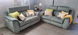 Sofá reclinable eléctrico 4 piezas