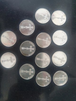 Colección Monedas Plata Patrones Cantabria 1996