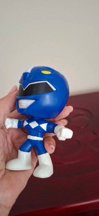 Figura Power Rangers azul