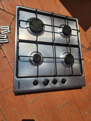 Calentador y cocina de gas