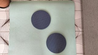 Esterilla y 2 almohadillas Yoga