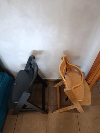 2 Tronas Hauck y Osann (madera)