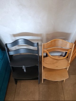 2 Tronas Hauck y Osann (madera)