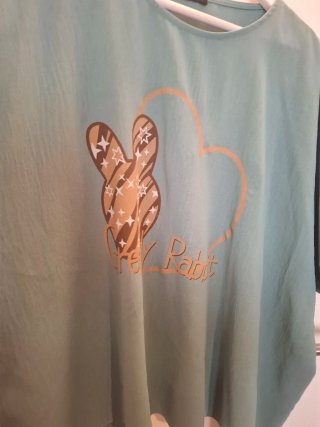 Blusa verde agua con estampado de cactus