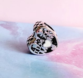 CHARM "I LOVE YOU MOM" PLATA NUEVO PARA PANDORA