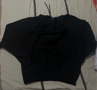 Sudadera Bershka Negra Talla L