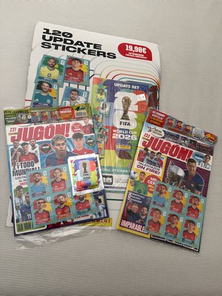 Set Jugón y Cromos FIFA Mundial 2026