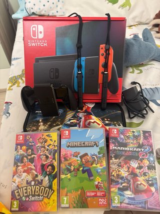Nintendo Switch Azul y Rojo