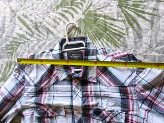 Camisa cuadros L.O.G.G. Talla M Fitted