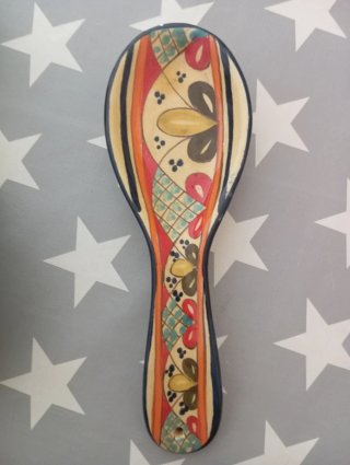 Cucharón de cocina decorado