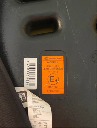 Alzador Silla Coche Isofix 15-36 kg