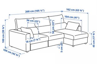 Sofá modular Ikea ESKILSTUNA