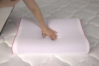 Almohada Ecogel Contour Rosa