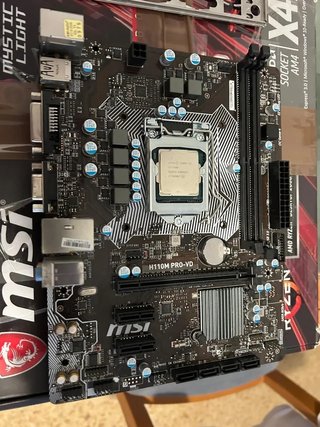 Placa Base MSI H110M PRO-VD + CPU i5-7400