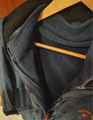 Gabardina Horse Time Azul Marino Talla XS