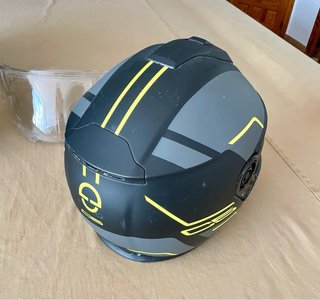Casco Schuberth C5 Omega Amarillo Mate XL