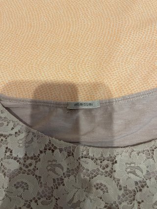 Maglietta Intimissimi pizzo beige M