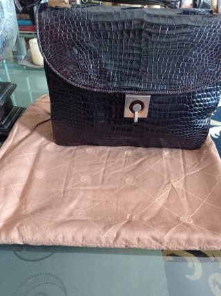 Bolso Loewe Piel Cocodrilo Auténtico